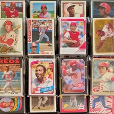 Cincinnati Reds 40 Card Lot – Stars, Rookies, Inserts - Collector Team Mix