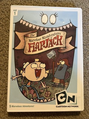 The Marvelous Misadventures of Flapjack Vol. 1 DVD Cartoon Network 2009 TVY7