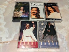 Lot Of 5 Yanni Cassette Tapes Acropolis Dare Mirror Passion Celebration