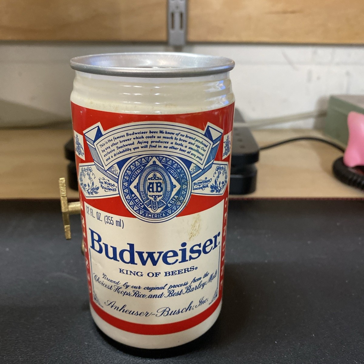 Vintage Budweiser Beer Can Music Box (Works) | eBay