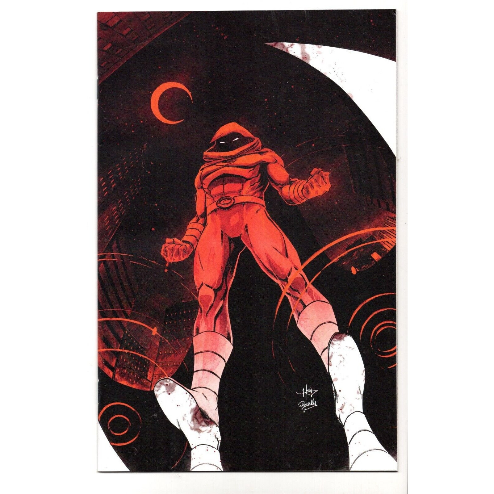 MOON KNIGHT BLACK WHITE & BLOOD #1 (2022) Marvel Comics – CREES VIRGIN Variant