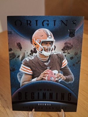 2025 Panini Origins Shedeur Sanders'' IN THE BEGINNING'' Rookie  CASE HIT Card# 2
