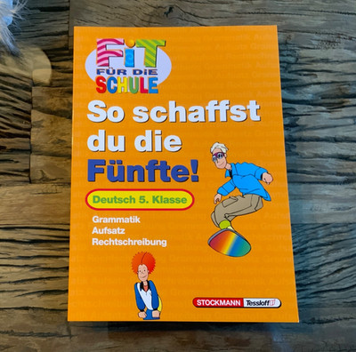 NEUES BUCH LERNBUCH SCHULE SO SCHAFFST DU DIE 5. KLASSE - LEICHT LERNEN DEUTSCH