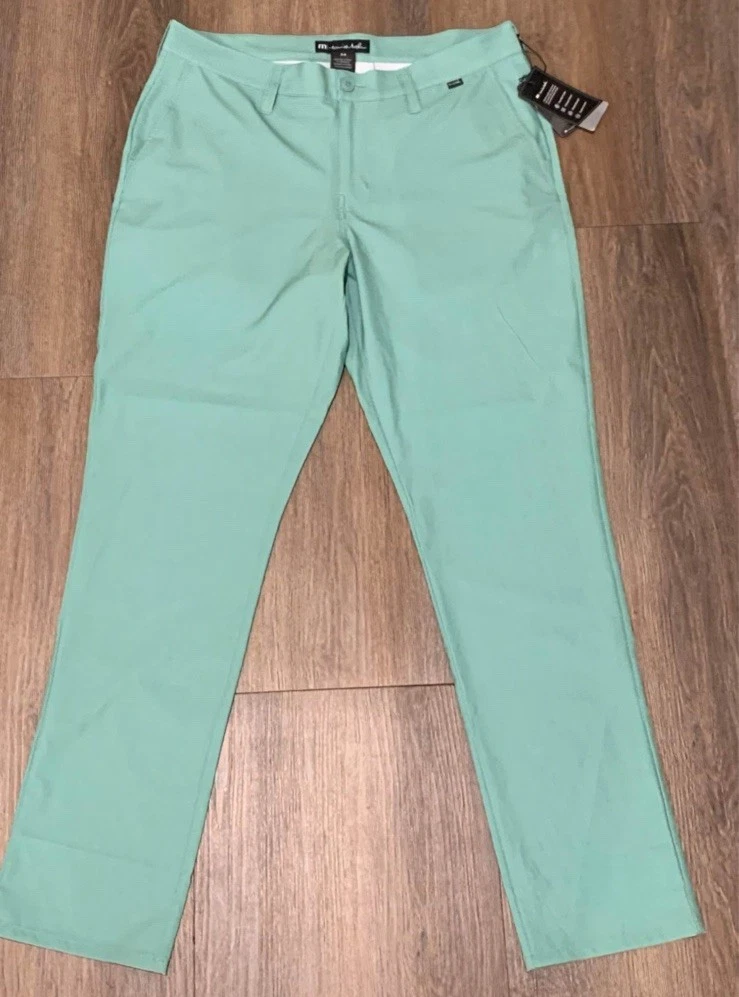 NWT $140 Travis Mathew Pants Mens 34x32 Performance Quick Dry Stretch