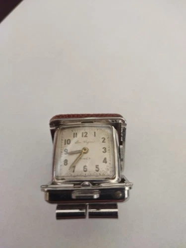 Timex Ben Hogan Vintage Flip Out Belt Watch with Leather Cover Working