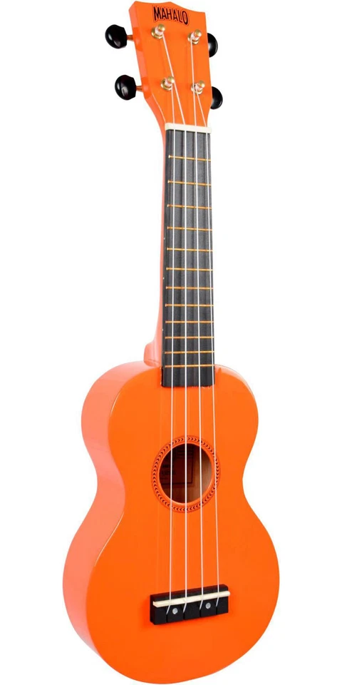 Ukelele soprano Mahalo Rainbow Series MR1 naranja Foto 4 de 4