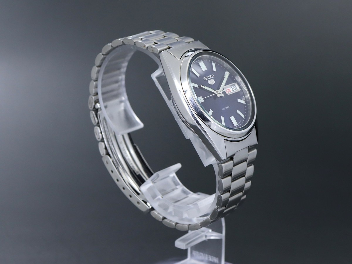 SEIKO 5 7S26-0480 Blue Dial Day/Date Automatic Men's Watch From JP