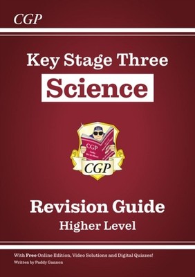KS3 SCIENCE STUDY GUIDE ( HIGHER ) by CGP Books Paperback Self Help Business