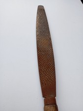 Lime Rabot à Bois Ancienne - Outil D'atelier France - Lame Acier Manche Bois