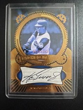 Ken Griffey Jr. MLB Auto 2004 Upper Deck Etched in the Time Card