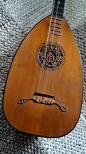 Old Gitarre Laute Guitar By 1920-1930 Made IN Germany