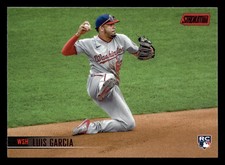 Luis Garcia 2021 Stadium Club #97 Washington Nationals RED SP ROOKIE *065