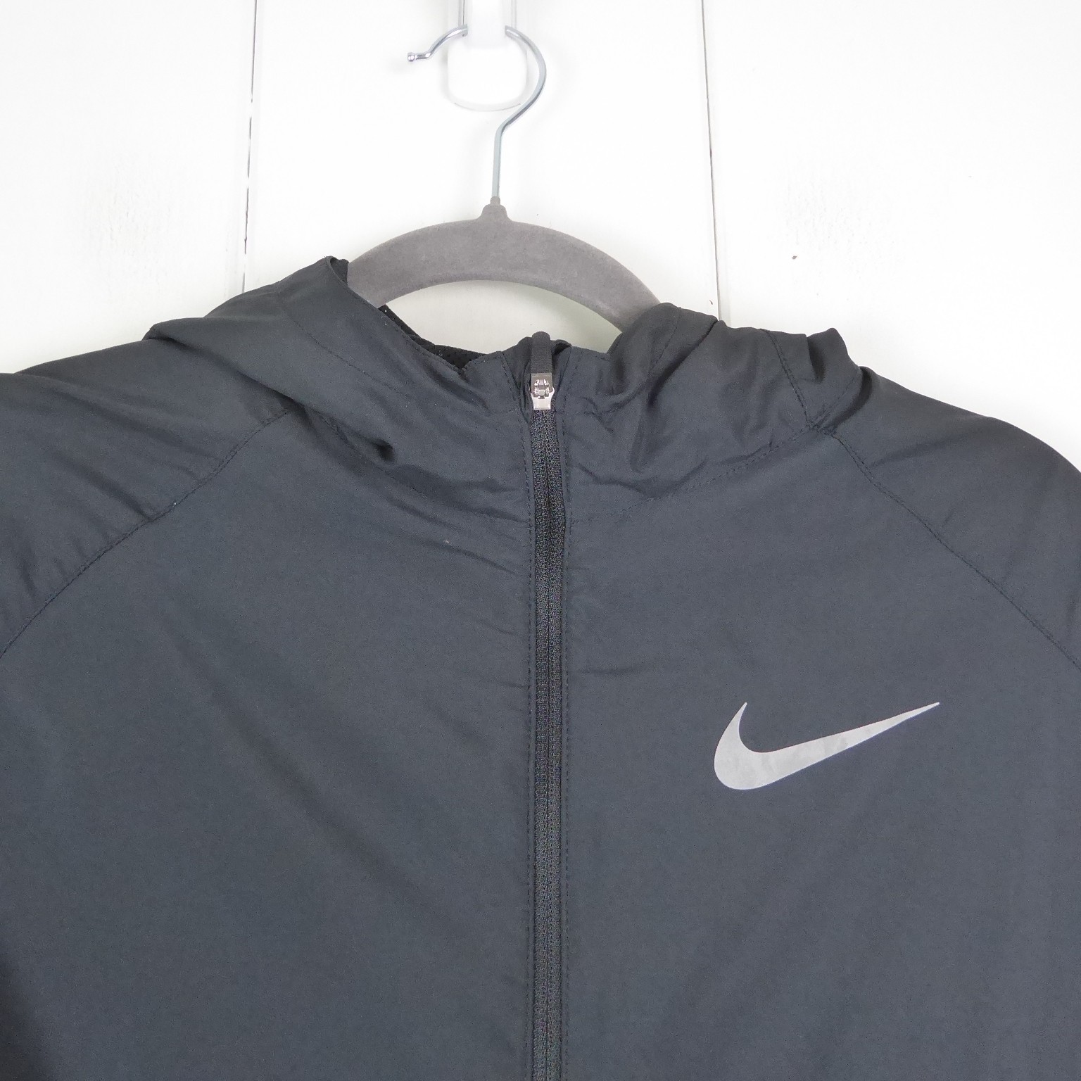 SACAI X NIKE Giacca Nike unisex bambino taglia L giacca a vento con cappuccio pista leggera abbigliamento sportivo