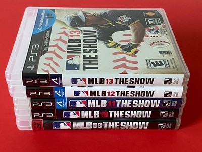 MLB The Show 09 10 11 12 13 Sony PlayStation 3 PS3 Lot of 5 Complete Clean Test
