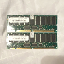 2x256MB SDR SDRAM PC-133 168-Pin DIMM ECC RAM Modules Total 512MB