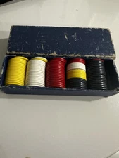 box with 100 plastic Mah Jongg  mahjong betting coins no hole