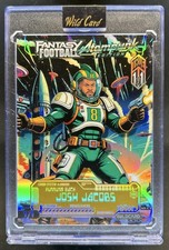 2026 Wild Card Atompunk Josh Jacobs True Color Match #1/1