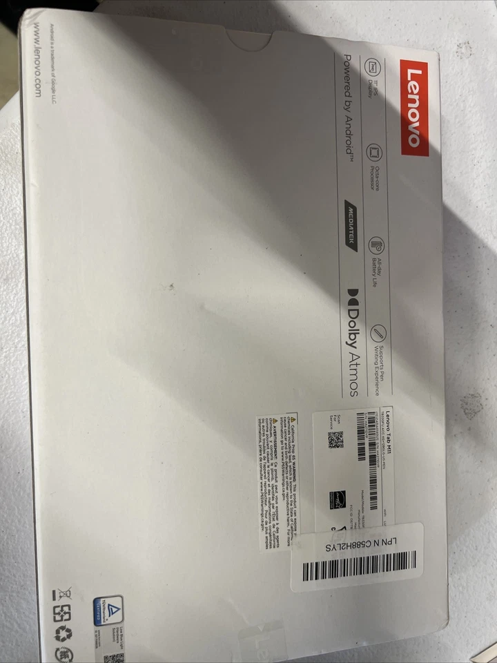 Tablet Lenovo Tab M11 con Bolígrafo - 4GB / 128GB / 11" / Gris Luna (ZADA0140US) Foto 2 de 2