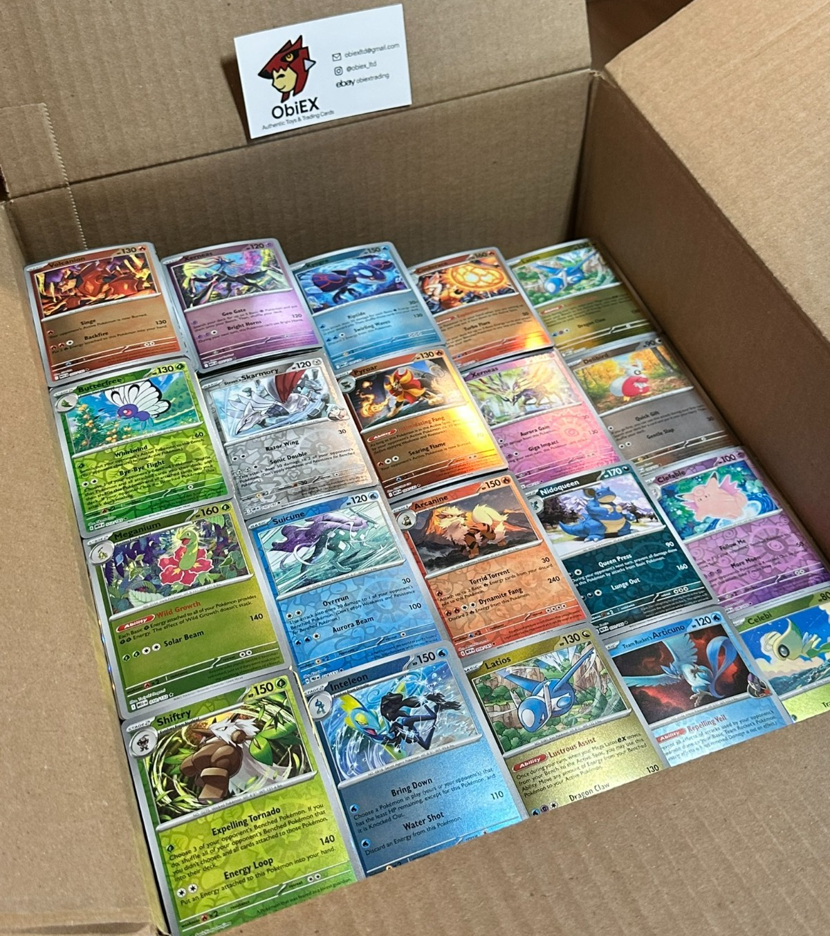 Pokemon Card Reverse Side 1000 Pokemon Card Reverse Holo Bulk Lot +1 POKEMON EX/V - NM - REAL ...