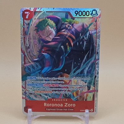 One Piece Roronoa Zoro Egghead Straw Hat Crew EB04-007 Character