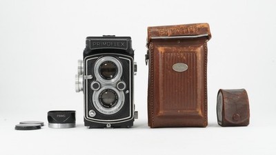 【Problem】Tokyo Kogaku Primoflex 6x6 TLR Filmkamera Topcor 75mm F3.5 JAPAN #599