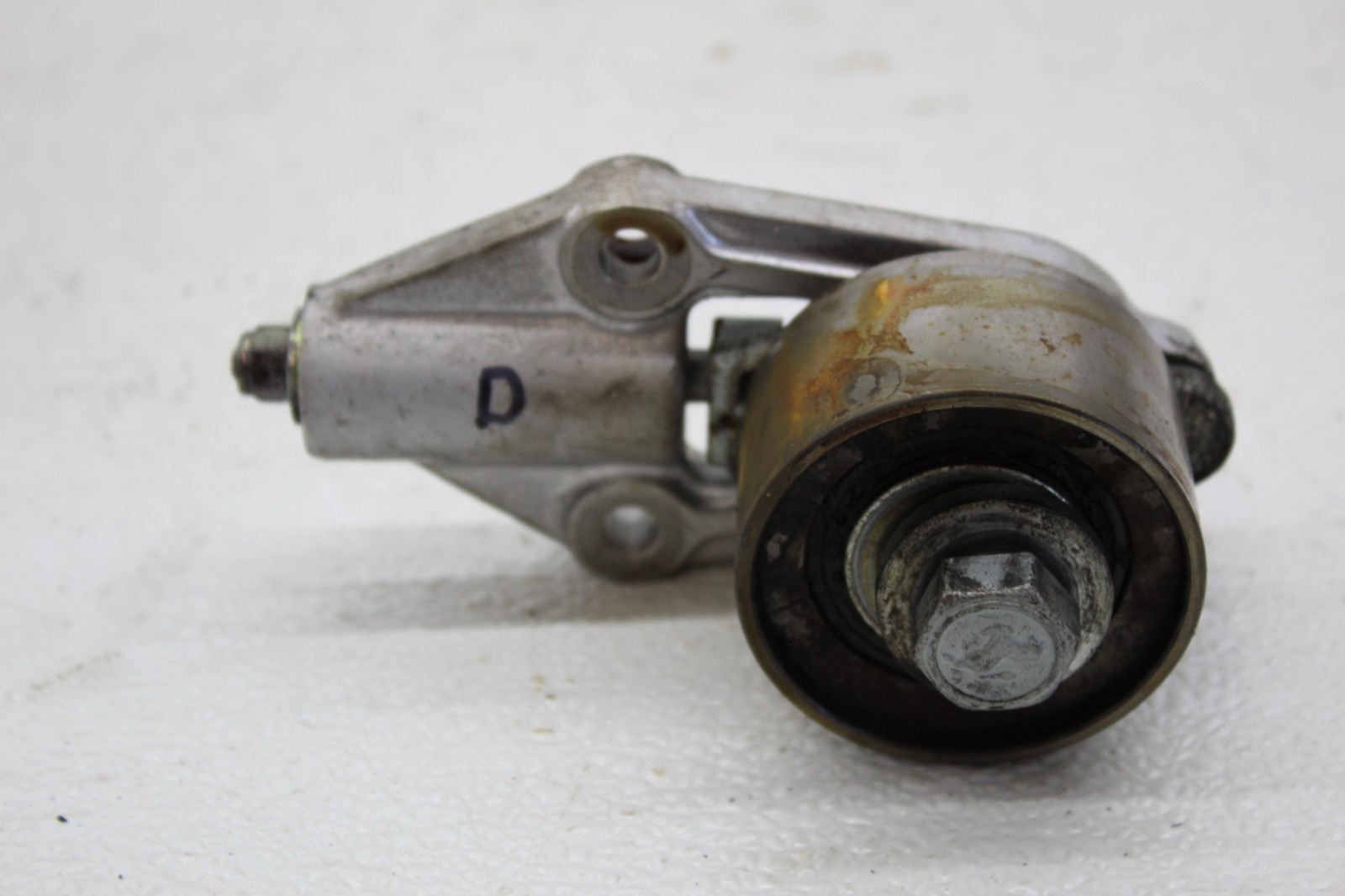 99-01 FERRARI 456 M LEFT SIDE TIMING BELT TENSIONER PULLEY MOUNT