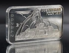 BUCKINGHAM Fountain First Nationbal Bank Chicago 1oz 999 FINE Silver bar C6098