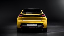 Baguette de porte Peugeot 208