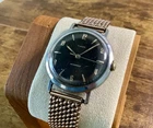 Vintage Timex Marlin Black Dial Manual Wind Watch | Ticks – For Repair/Parts