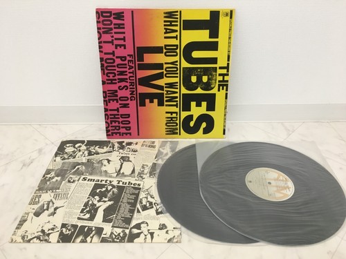 TUBES / WHAT DO YOU WANT FROM LIVE JAPAN ISSUE DOUBLE LP PROMO W/ BOOKLET - Picture 4 of 11