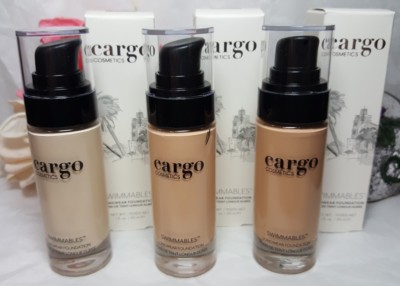 Cargo Cosmetics SWIMMABLES Longwear Foundation Full Size 1 oz Choose Shade NIB