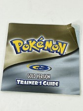 Pokemon Gold Version Trainer's Guide Nintendo Gameboy Manual Game Boy