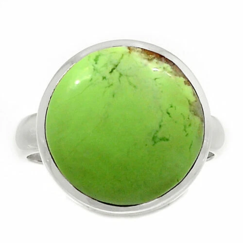 Anelli di lusso con gemme naturale di pietra principale crisoprasio