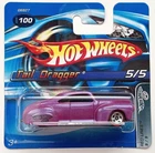 2005 HOT WHEELS Tail Dragger Red Lines 1941 Ford  5/5 Purple New G6827-0516 #100