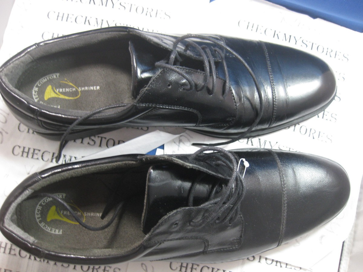 NIB NEW FRENCH SHRINER BREMERTON OXFORD SHOES COMFORT 