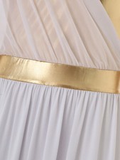 US Men's Toga Costume Adult Greek God Roman Party Robe Gown Accessories Costumes