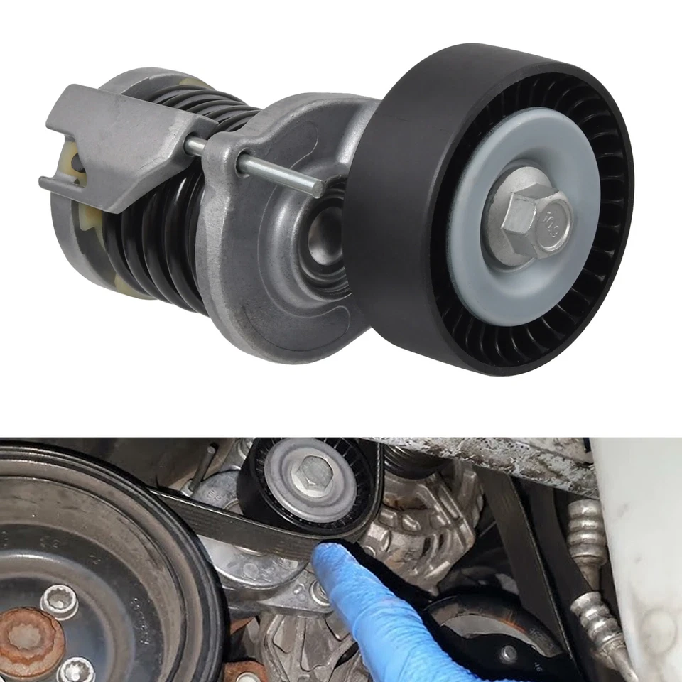 Drive Belt Tensioner Pulley For VW Audi Skoda Seat 1.6 1.9 2.0 TDI Diesel T38427 - Image 1 of 4