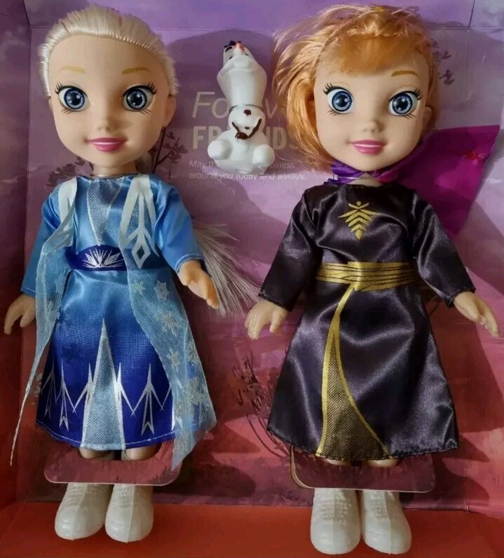 Little Elsa Elsa And Anna Kid Barbie Dolls Elsa And Anna Toddlers