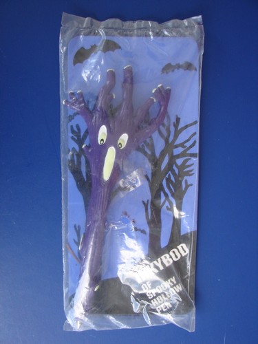 AVON INKYBOD Spooky Hollow Pen Glow In Dark Halloween Tree Pen NOS Vintage 1980s - Picture 3 of 13