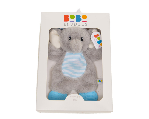 BOBO BUDDIES - EDGAR THE ELEPHANT TEETHER - GIFT BOXED