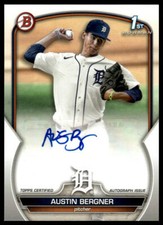 2023 Bowman #PPA-AB Austin Bergner Prospect Autographs