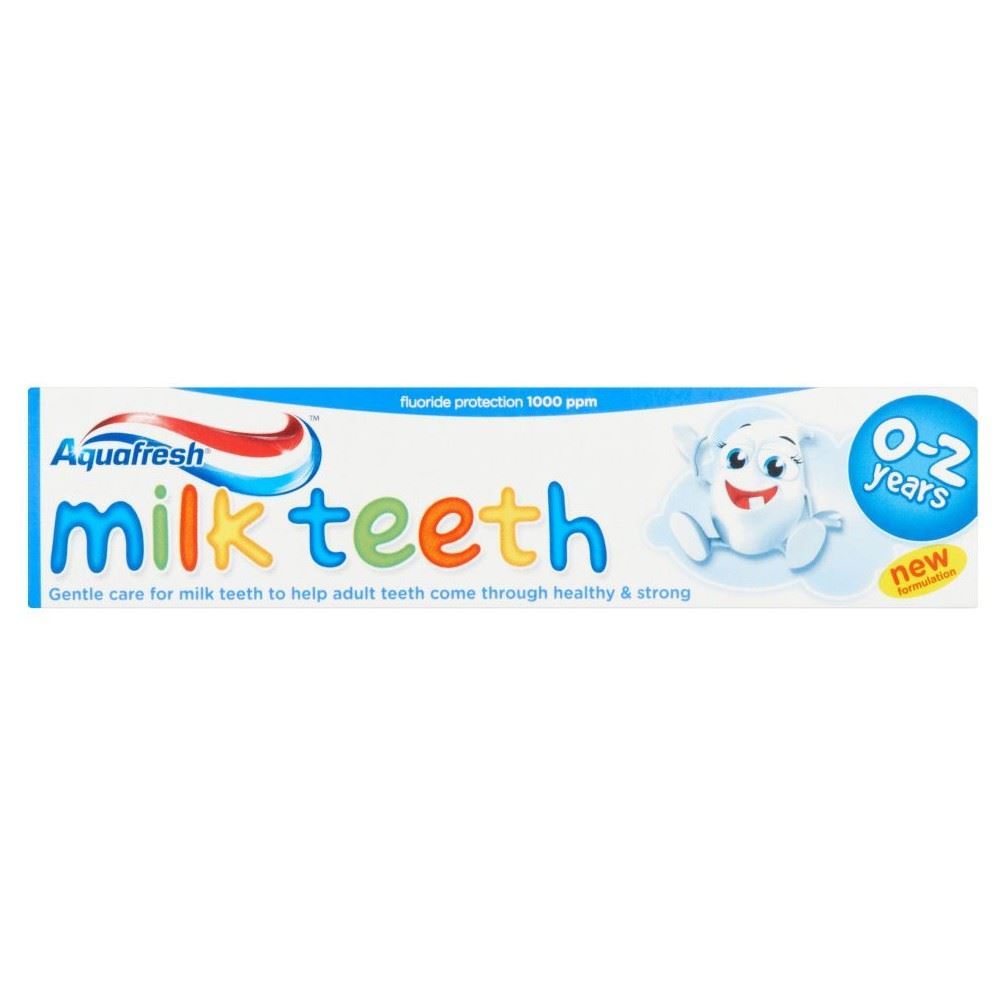 Aquafresh 0-2 years Milk Teeth Toothpaste 50ml - Image 3
