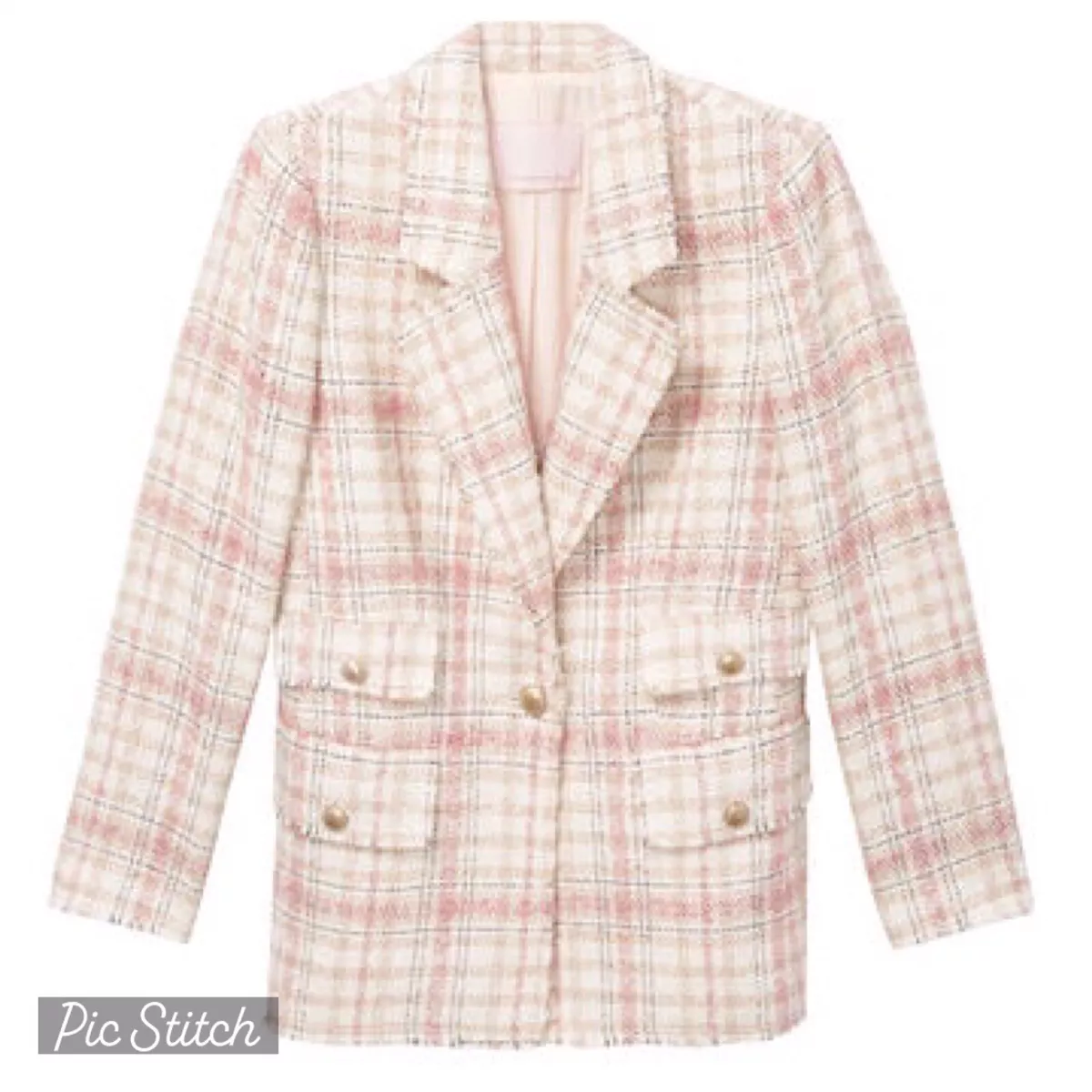 Rebecca taylor deals plaid blazer