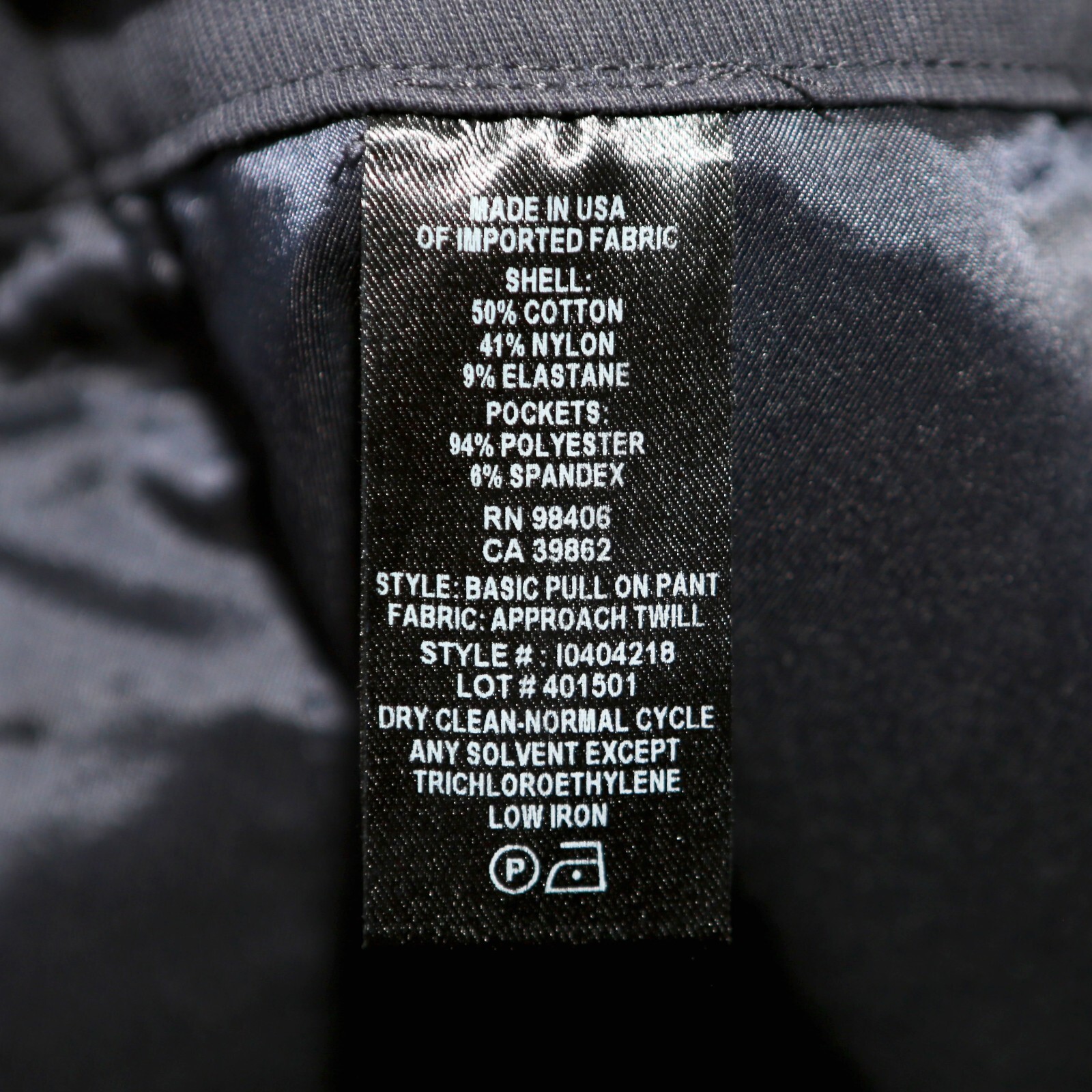 THEORY - Blue Approach Twill Stretch Basic Pull O… - image 8