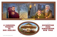 The Howling Man Art Print Poster Rod Serling Twilight Zone Tribute The Howling Man Art Print Poster Rod Serling Twilight Zone Tribute