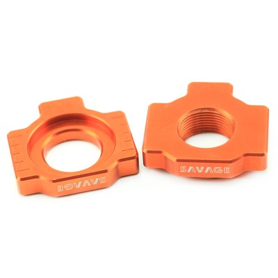 Axle Blocks Chain Adjuster For KTM 790 DUKE ADV 690 ENDURO R//SMC R 2018-2020