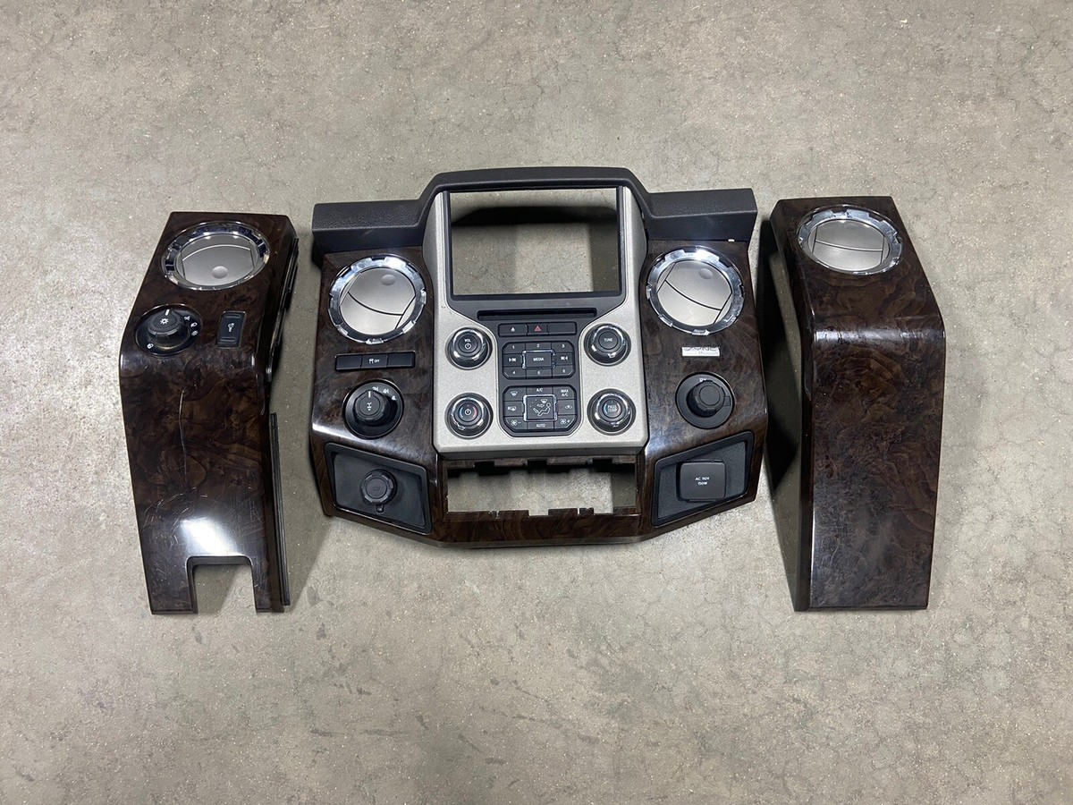 2013-2016 FORD F250 F350 PLATINUM EDITION Dash Wood Trim Bezel
