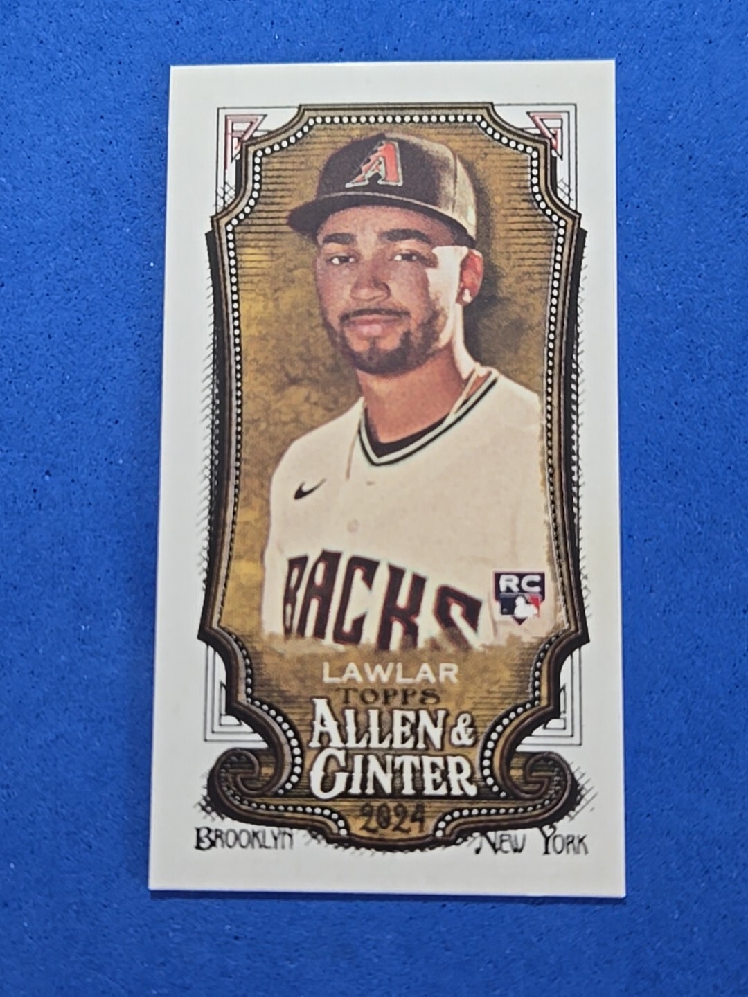 2024 Jordan Lawlar ROOKIE RC MINI Topps Allen & Ginter #99