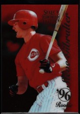 1996 Select Certified Certified Red Reds Baseball Card #106 Steve Gibralter