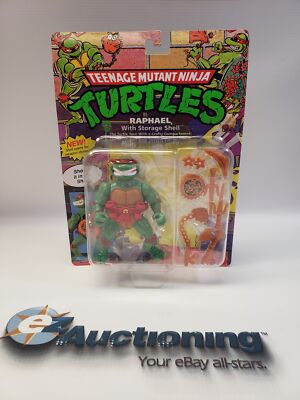 Teenage Mutant Ninja Turtles Raphael 5'' Action Figure with Storage Shell New